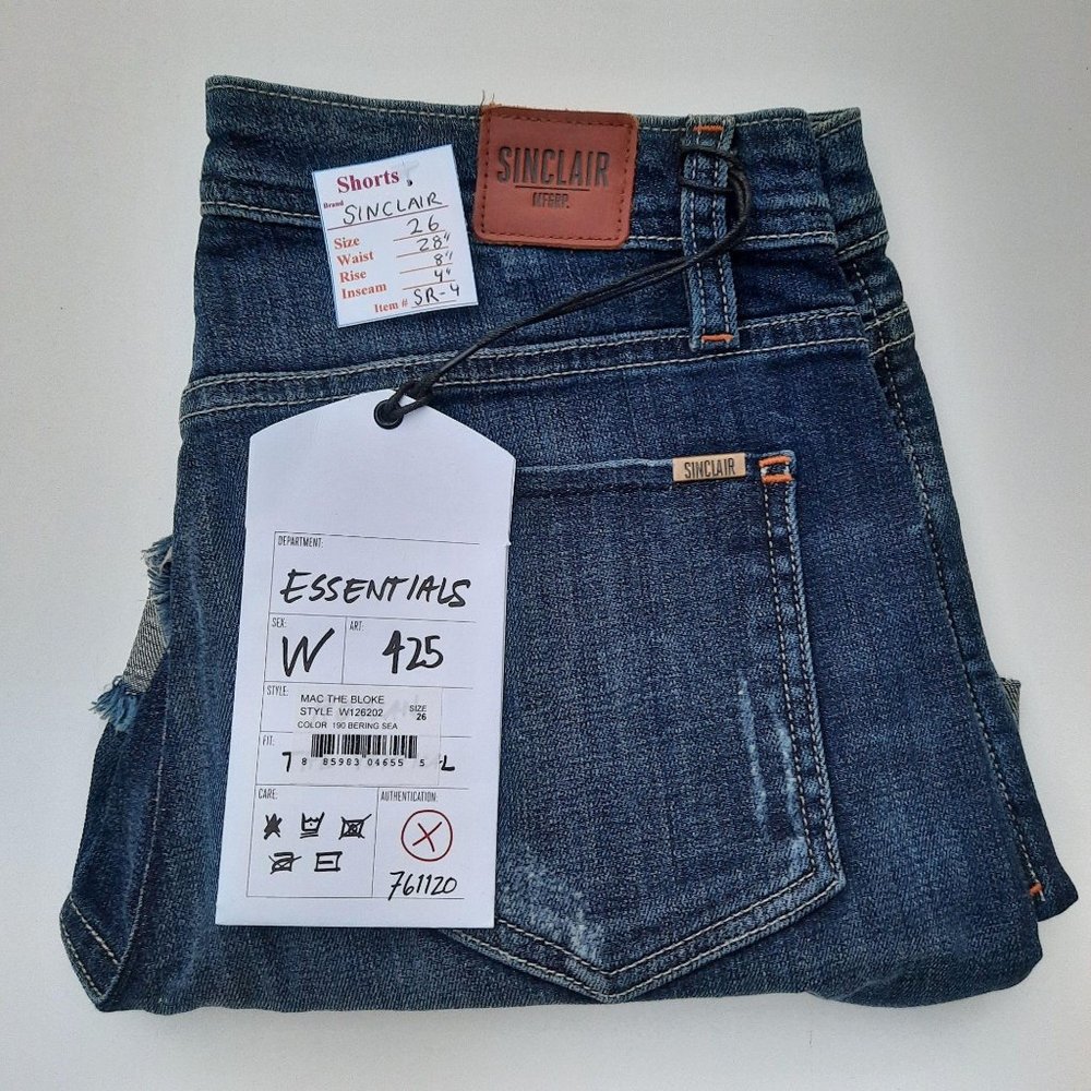 NWT Women's Denim Shorts Size 26 "Sinclair"